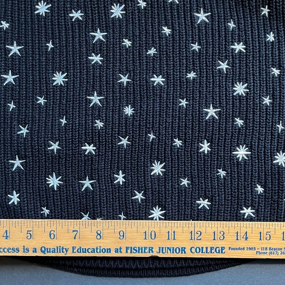 STYLE & Co NORTHERN LIGHTS BLACK SWEATER SIZE LARGE - Picture 6 of 9